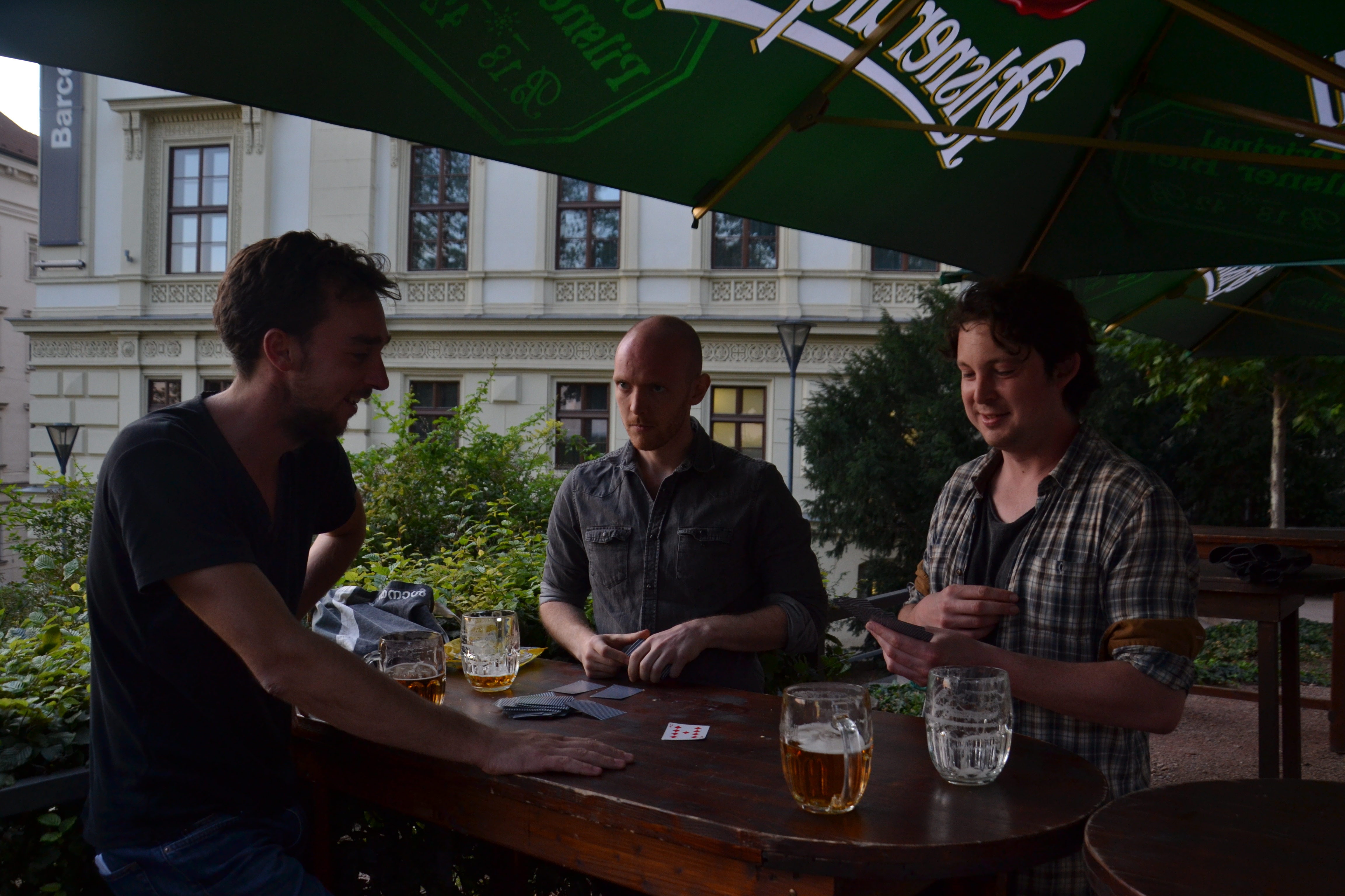 S Head and beers